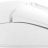 Мышь A4TECH Fstyler FG12, оптическая, беспроводная, USB, белый [fg12 white]