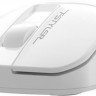 Мышь A4TECH Fstyler FG12, оптическая, беспроводная, USB, белый [fg12 white]