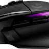 Мышь Logitech G502 X Plus, игровая, оптическая, беспроводная, USB, черный [910-006167]