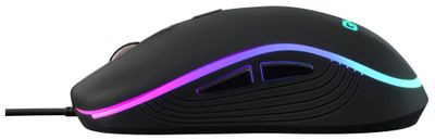 Мышь Oklick 723GM, игровая, оптическая, проводная, USB, черный [1533533]