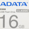 Флешка USB A-Data Classic C008 16ГБ, USB2.0, белый и синий [ac008-16g-rwe]