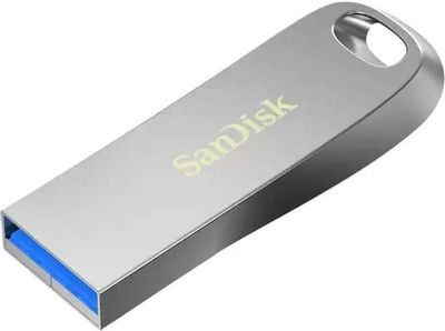 Флешка USB Sandisk Ultra Luxe 32ГБ, USB3.0, серебристый [sdcz74-032g-g46]