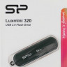 Флешка USB Silicon Power LuxMini 320 64ГБ, USB2.0, зеленый [sp064gbuf2320v1n]