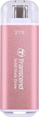Внешний диск SSD Transcend ESD300 TS2TESD300P, 2ТБ, розовый