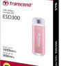 Внешний диск SSD Transcend ESD300 TS2TESD300P, 2ТБ, розовый