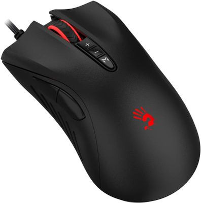 Мышь A4TECH Bloody ES5, игровая, оптическая, проводная, USB, черный