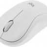 Мышь Logitech M240 Silent, оптическая, беспроводная, белый [910-007120]