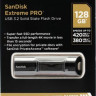 Флешка USB Sandisk Extreme Pro 128ГБ, USB3.0, черный [sdcz880-128g-g46]