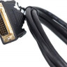 Кабель Display Port DisplayPort (m) - DVI (m), GOLD , 2м, черный