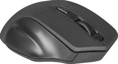 Мышь Defender Datum MB-345, оптическая, беспроводная, USB, черный [52345]