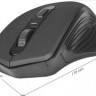 Мышь Defender Datum MB-345, оптическая, беспроводная, USB, черный [52345]