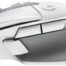 Мышь Logitech G502 X Lightspeed, игровая, оптическая, беспроводная, USB, белый [910-006228]