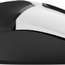 Мышь A4TECH Fstyler FG12S Panda, оптическая, беспроводная, USB, белый и черный