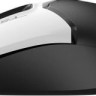 Мышь A4TECH Fstyler FG12S Panda, оптическая, беспроводная, USB, белый и черный