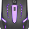 Мышь Defender Hit MB-601, игровая, оптическая, проводная, USB, черный [52601]