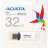 Флешка USB A-Data Classic C906 32ГБ, USB2.0, белый [ac906-32g-rwh]