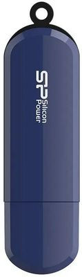 Флешка USB Silicon Power Ultima LuxMini 320 16ГБ, USB2.0, синий [sp016gbuf2320v1b]