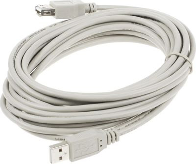 Кабель-удлинитель USB2.0 USB A(m) - USB A(f), 5м