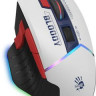 Мышь A4TECH Bloody W95 Max Sports, игровая, оптическая, проводная, USB, синий и белый [w95 max sports navy]