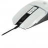 Мышь A4TECH Bloody W60 Max, игровая, оптическая, проводная, USB, белый [w60 max (panda white)]