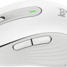Мышь Logitech M650, оптическая, беспроводная, USB, белый и серый [910-006392]
