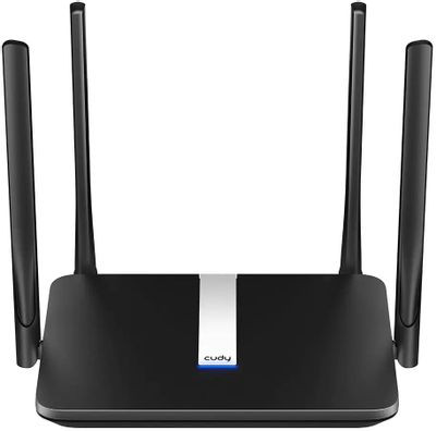 Wi-Fi роутер CUDY LT500, AC1200, черный