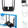 Wi-Fi роутер CUDY LT500, AC1200, черный