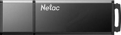 Флешка USB NETAC U351 16ГБ, USB2.0, серый [nt03u351n-016g-20bk]