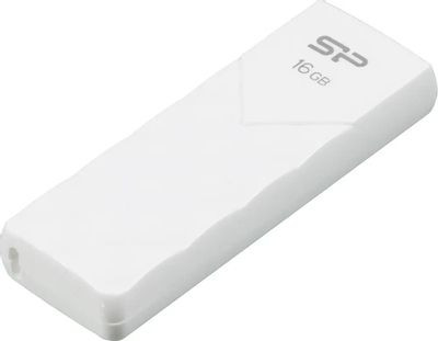 Флешка USB Silicon Power Ultima U03 16ГБ, USB2.0, белый [sp016gbuf2u03v1w]