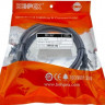 Кабель 2.1V, HDMI (m) (прямой) - HDMI (m) (прямой), GOLD , 2м, черный