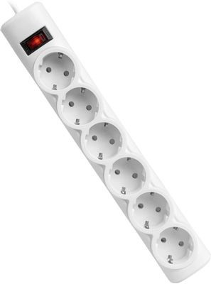 Сетевой фильтр Philips CHP4346BA/51, 2м, черный