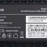 Wi-Fi роутер TP-LINK Archer VR300, AC1200, ADSL2+, черный
