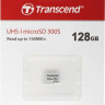 Карта памяти microSDXC UHS-I U3 Transcend 128 ГБ, 100 МБ/с, TS128GUSD300S, 1 шт., без адаптера