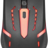 Мышь Defender Flash MB-600L, игровая, оптическая, проводная, USB, черный [52600]