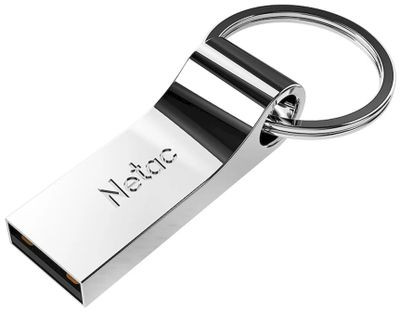 Флешка USB NETAC U275 8ГБ, USB2.0, серебристый [nt03u275n-008g-20sl]