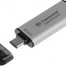 Внешний диск SSD Transcend ESD300 TS512GESD300S, 512ГБ, серебристый