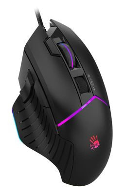 Мышь A4TECH Bloody W95 Max, игровая, оптическая, проводная, USB, черный [w95 max stone black]