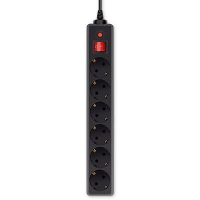 Сетевой фильтр Buro 600SH-16-5-B, 5м, черный