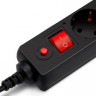 Сетевой фильтр Buro 600SH-16-5-B, 5м, черный