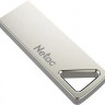 Флешка USB NETAC U326 4ГБ, USB2.0, серебристый [nt03u326n-004g-20pn]