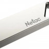 Флешка USB NETAC U326 4ГБ, USB2.0, серебристый [nt03u326n-004g-20pn]