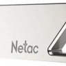 Флешка USB NETAC U326 4ГБ, USB2.0, серебристый [nt03u326n-004g-20pn]
