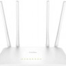 Wi-Fi роутер CUDY WR1200, AC1200, белый