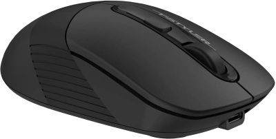 Мышь A4TECH Fstyler FB10CS, оптическая, беспроводная, USB, черный [fb10cs usb stone black]