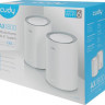 Бесшовный Mesh роутер CUDY M1800(2-Pack), AX1800, белый, 2 шт. в комплекте