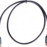 Кабель Display Port Ultra HD, DisplayPort (m) - DisplayPort (m), GOLD , 1м, пакет, черный