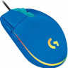 Мышь Logitech G203 LightSync, игровая, оптическая, проводная, USB, синий [910-005798]