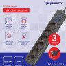 Сетевой фильтр Ippon BK-6-EU-1.8-16-B, 1.8м, черный