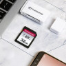 Карта памяти SDHC UHS-I U1 Transcend 32 ГБ, 100 МБ/с, Class 10, TS32GSDC300S, 1 шт., без адаптера