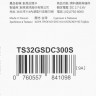 Карта памяти SDHC UHS-I U1 Transcend 32 ГБ, 100 МБ/с, Class 10, TS32GSDC300S, 1 шт., без адаптера